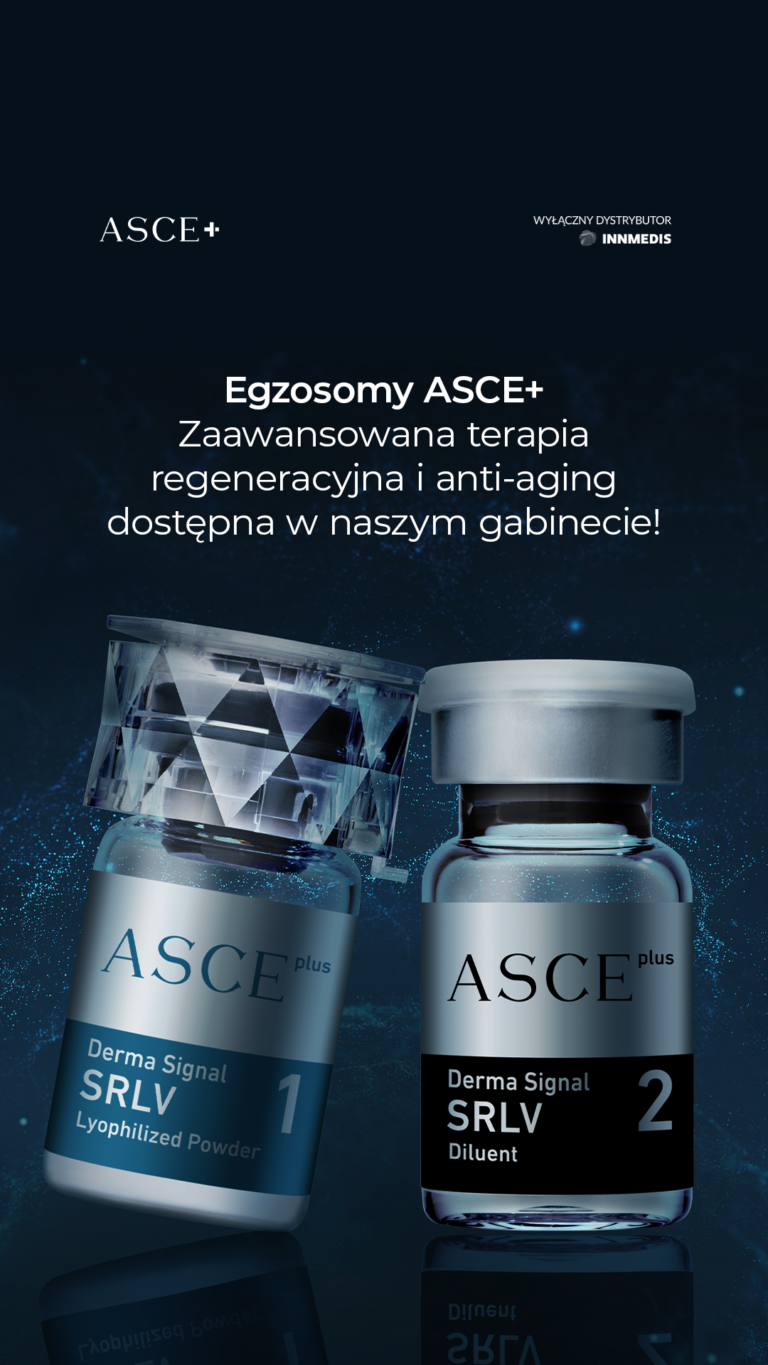 PROMOCJA: przyjdź z przyjaciółką na zabieg z użyciem egzosomów ASCE+ i odbierz PREZENT  w postaci 50% zniżki na przełomową terapię anti-aging